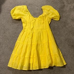 Yellow Hurley dress size M